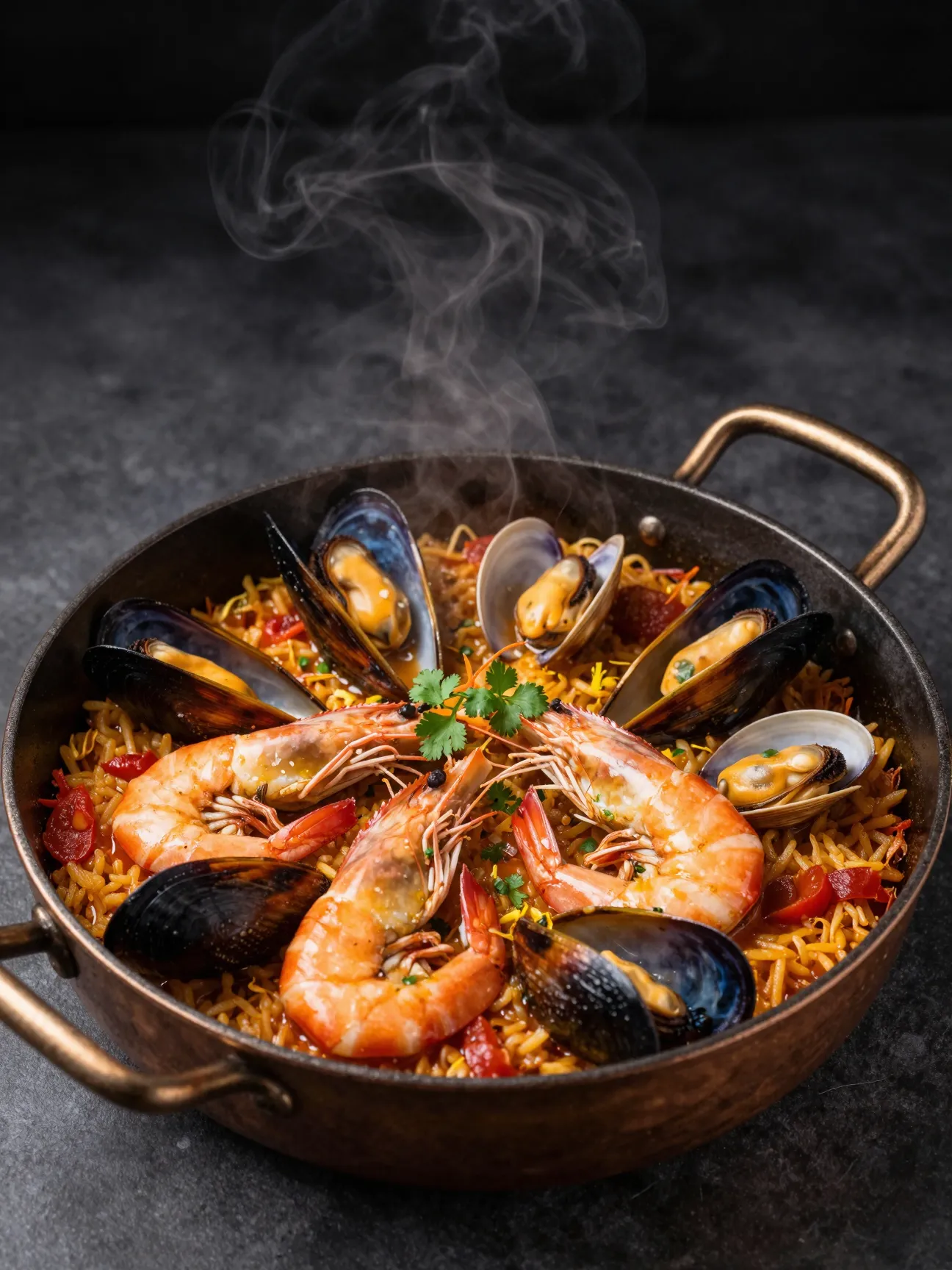Riz aux fruits de mer